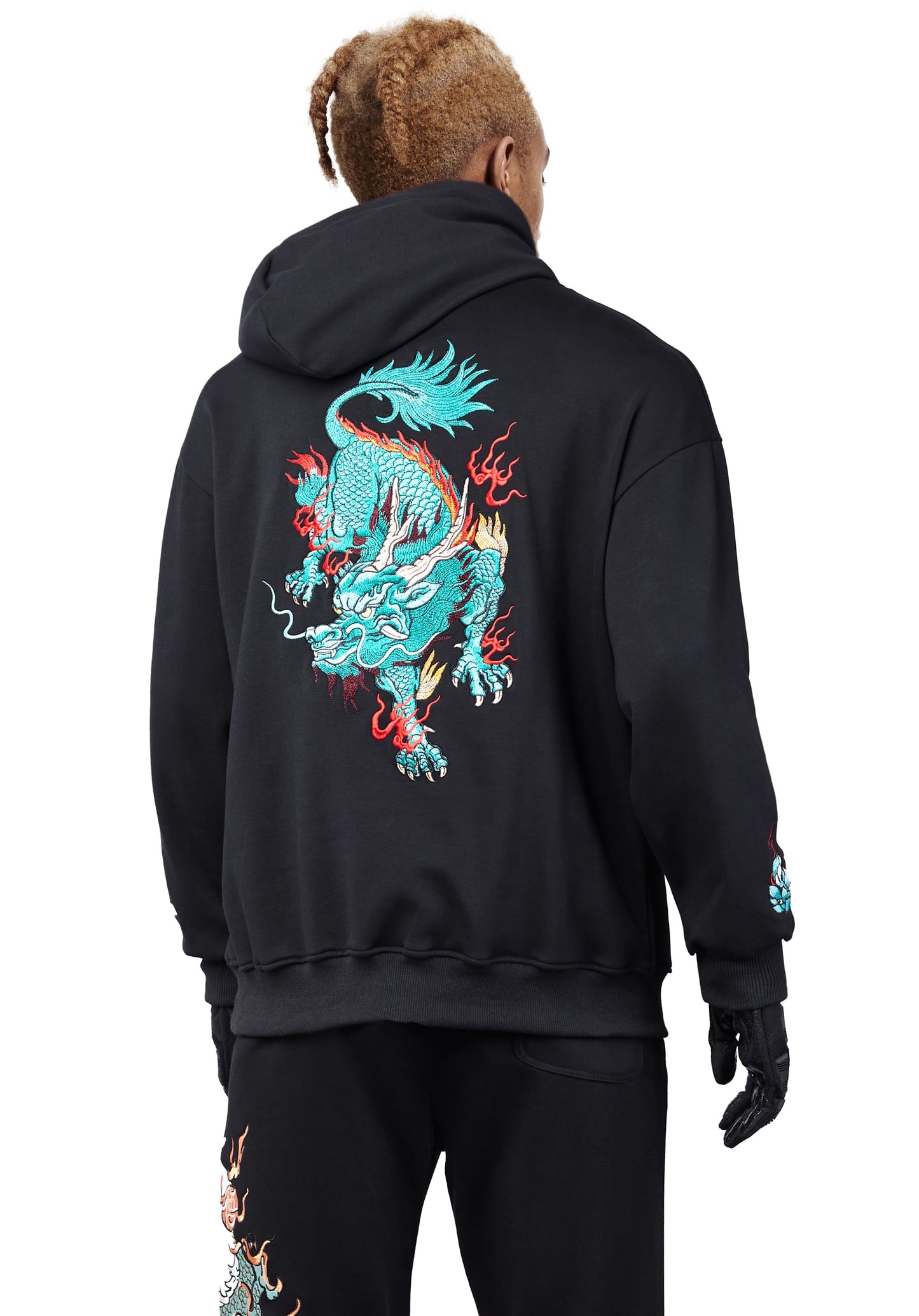 Niepce 藍龍刺繡帽T