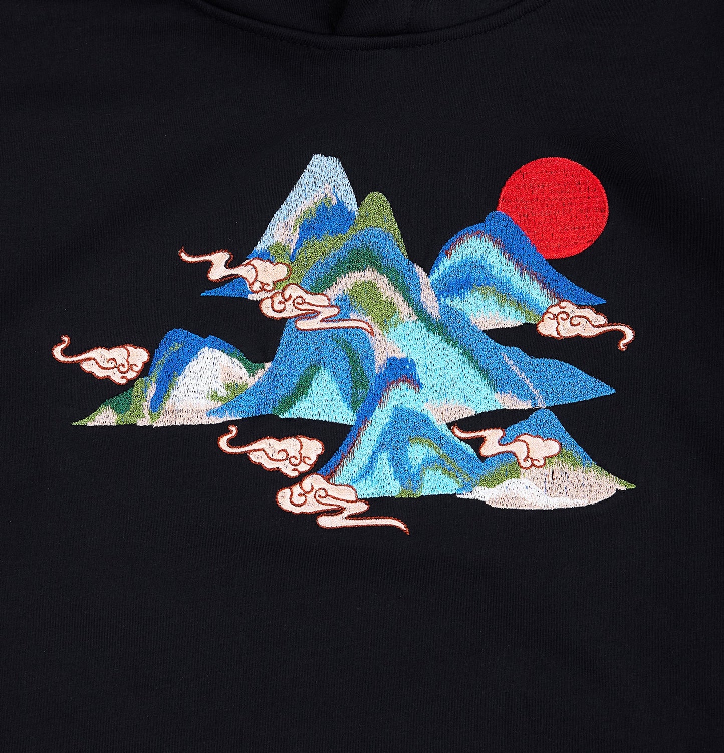 Niepce 山水刺繡帽T