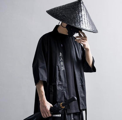 Niepce 武士刺繡襯衫